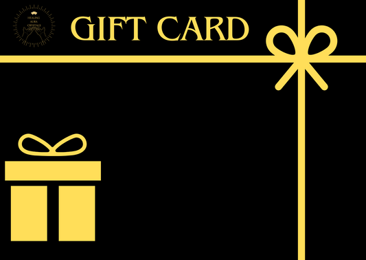 Healing Aura Crystals Generic Gift Card