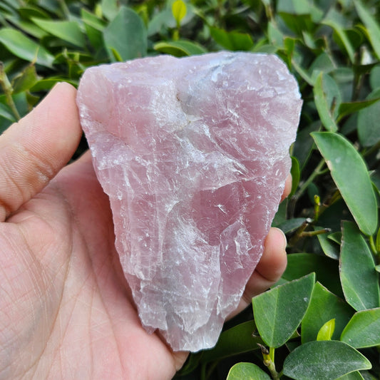 Rose Quartz Raw 440g- Premium Quality