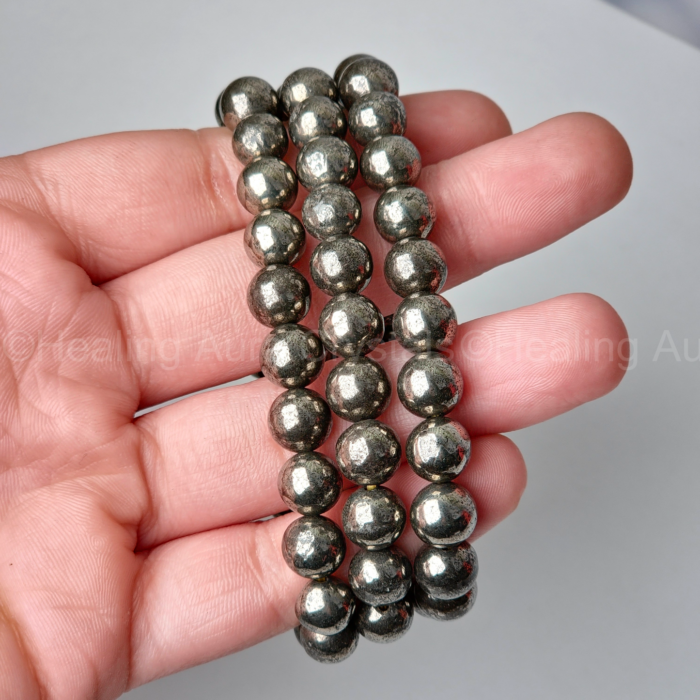 Pyrite Bracelet (8mm) - Premium Quality