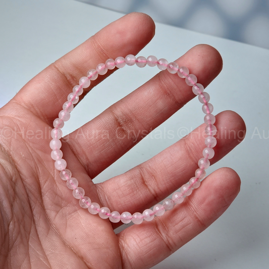 Rose Quartz Bracelet (4mm)