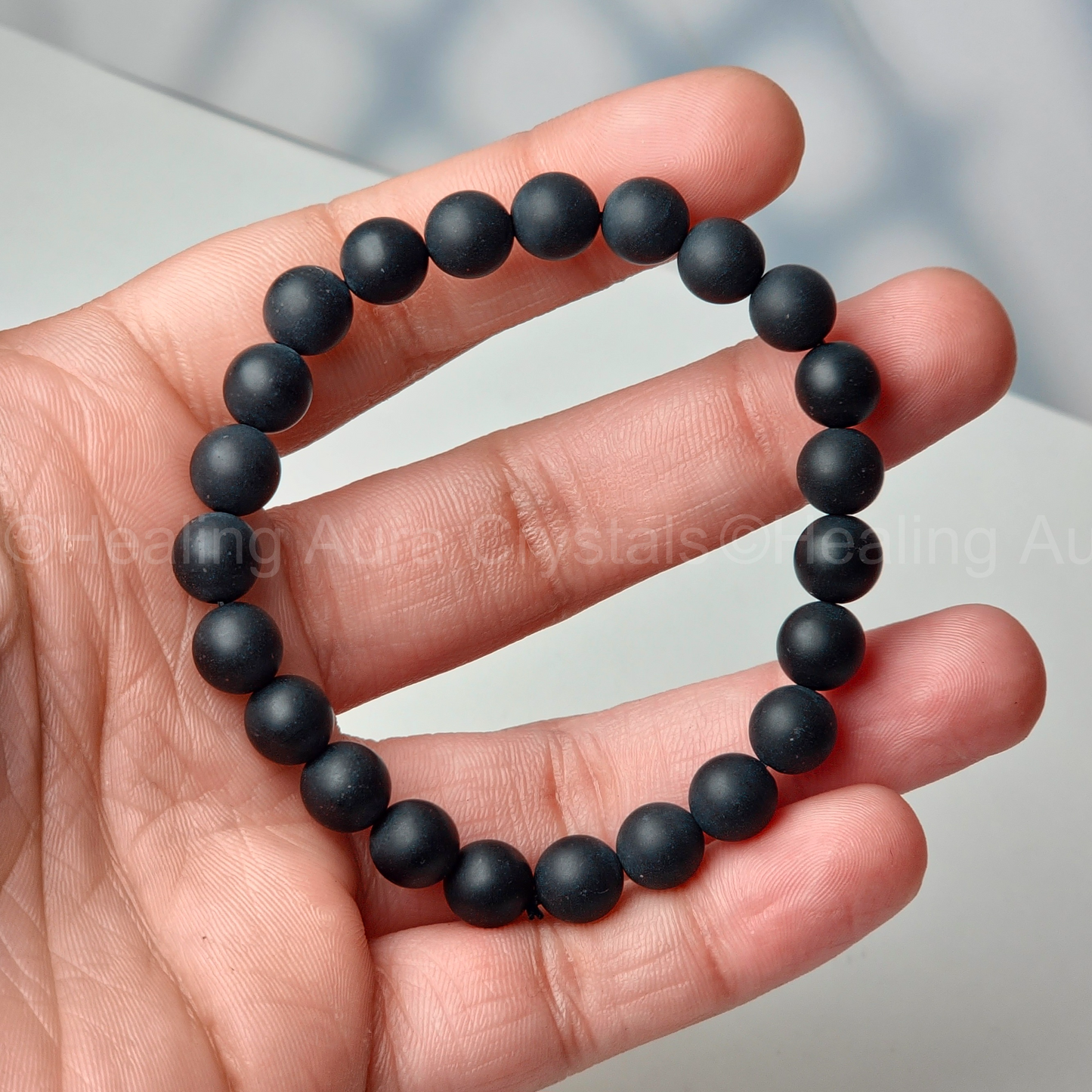 Matte Black Onyx Bracelet (8mm)