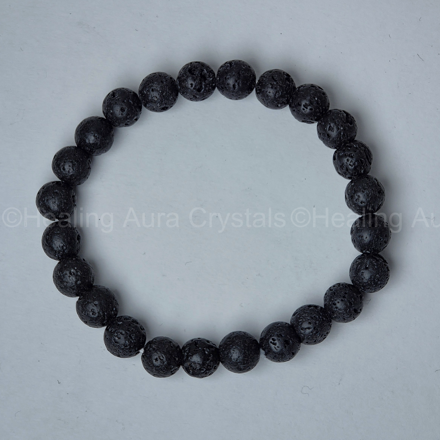 Lava Stone Bracelet - High Grade (8mm)