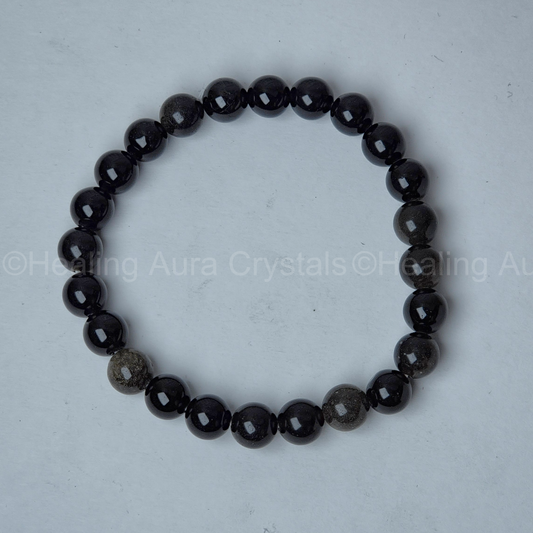 Black Obsidian Bracelet (8mm)