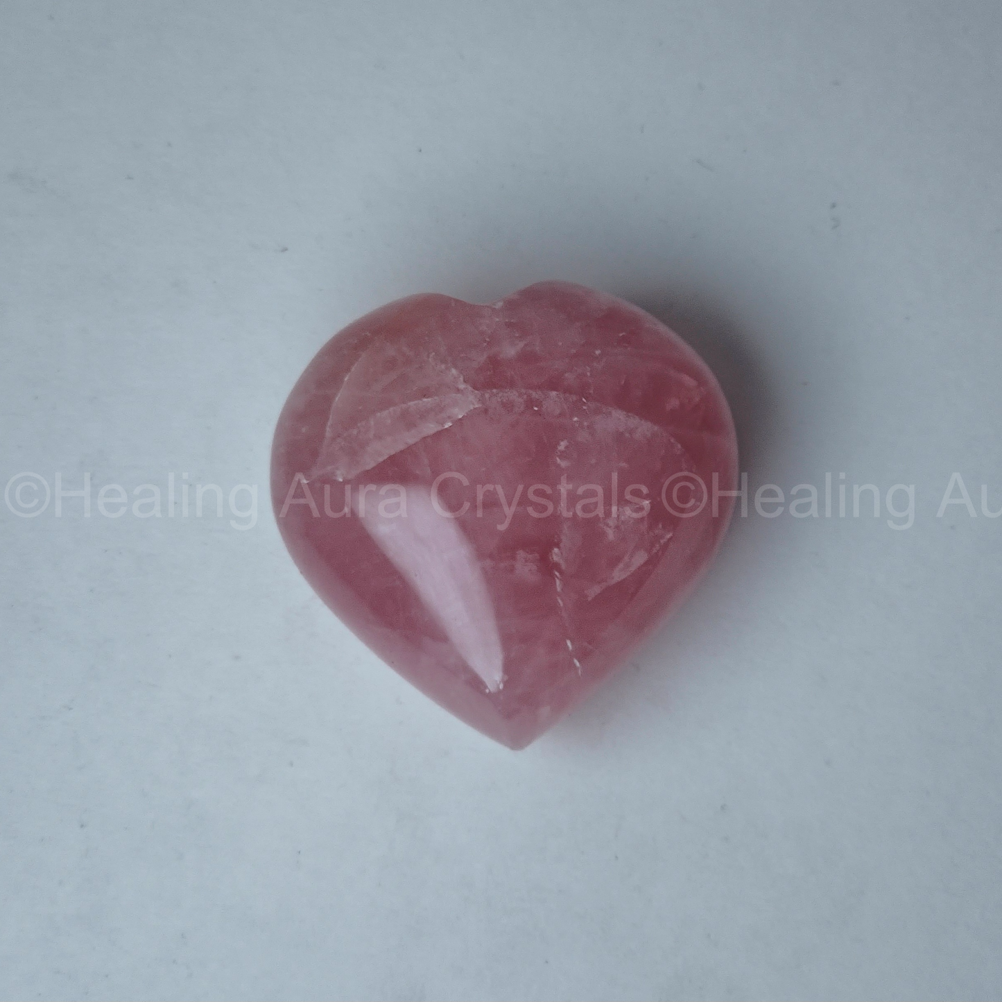 Rose Quartz Heart- Premium Quality
