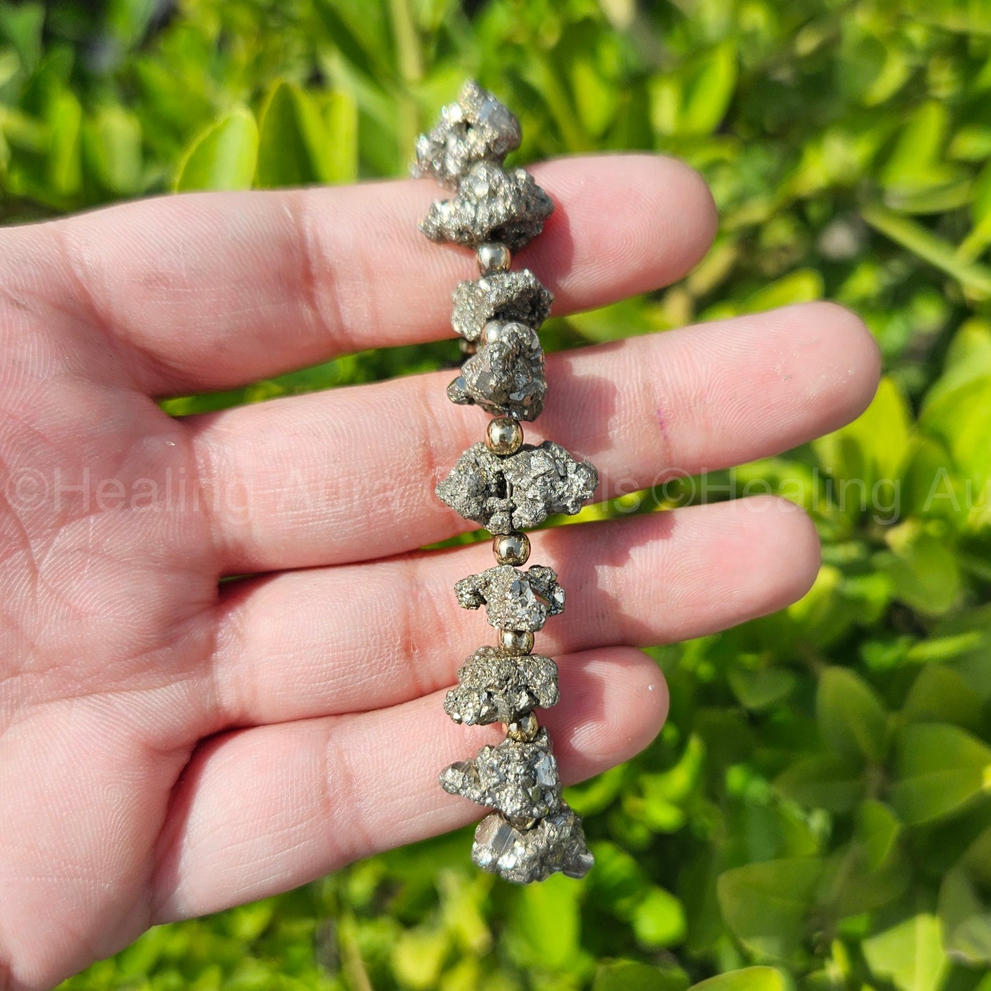 Pyrite Raw Bracelet
