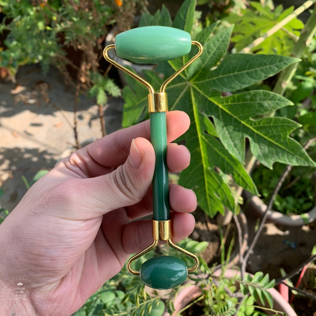 Green Jade Roller