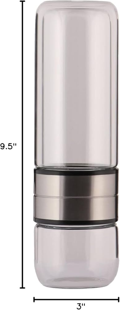 Crystal Water Bottle for Crystalised Water (500 ml)