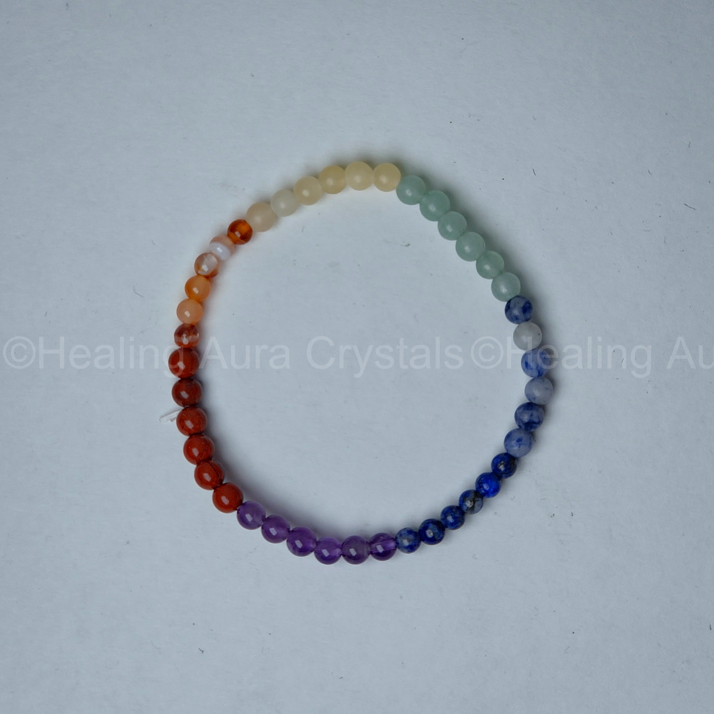 7 Chakra Bracelet (4mm)