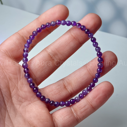 Amethyst Bracelet (4mm)