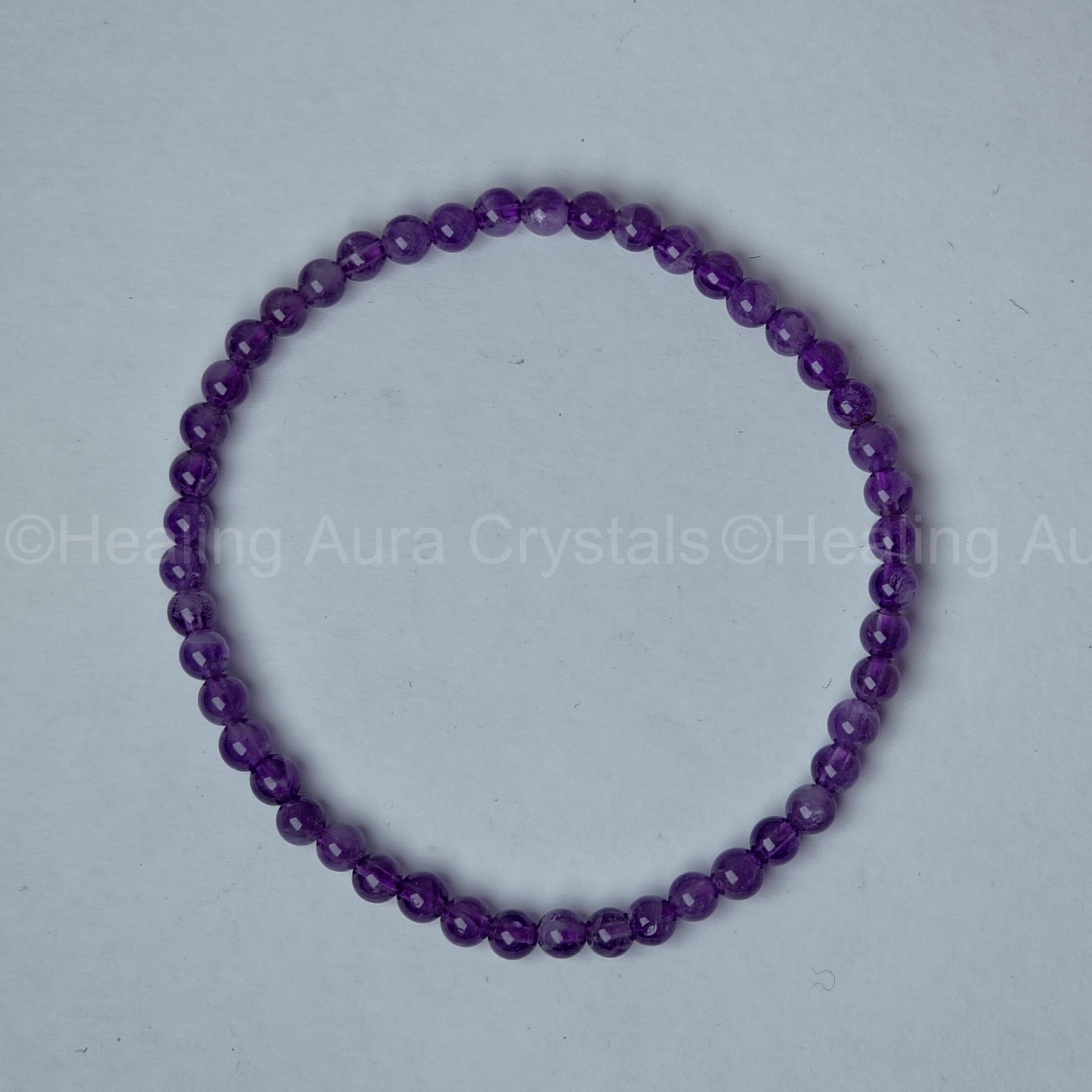 Amethyst Bracelet (4mm)