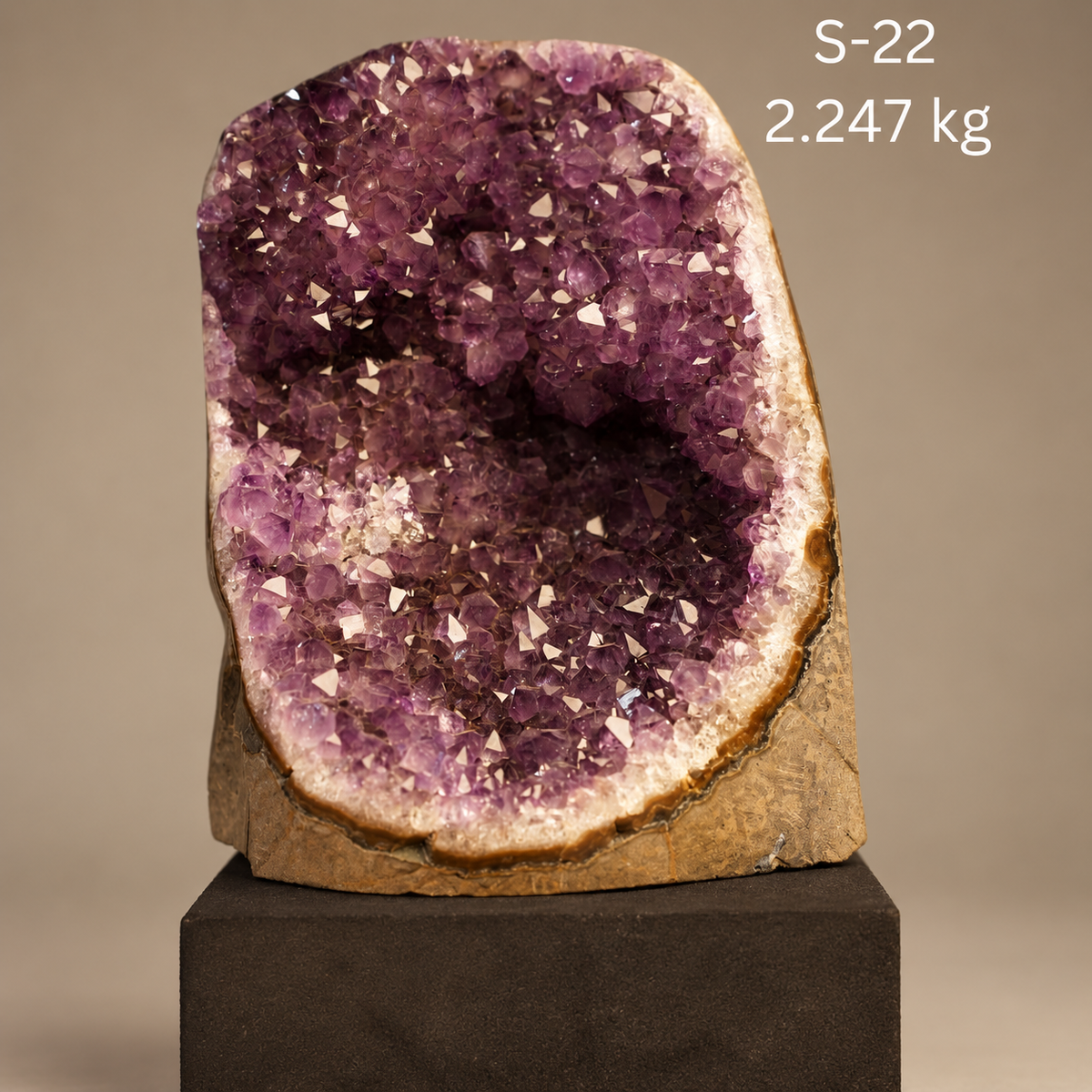 Amethyst Geode Star Quality