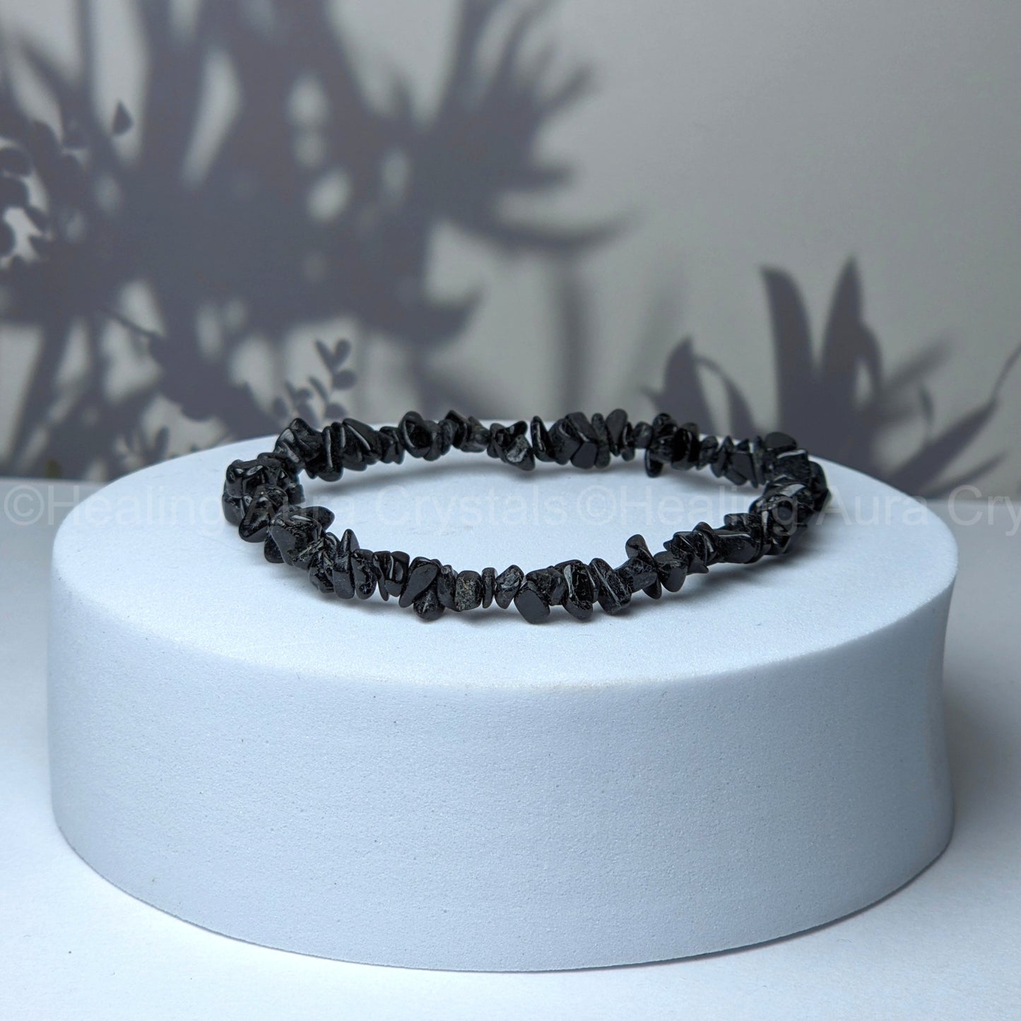 Black Tourmaline Chip Bracelet