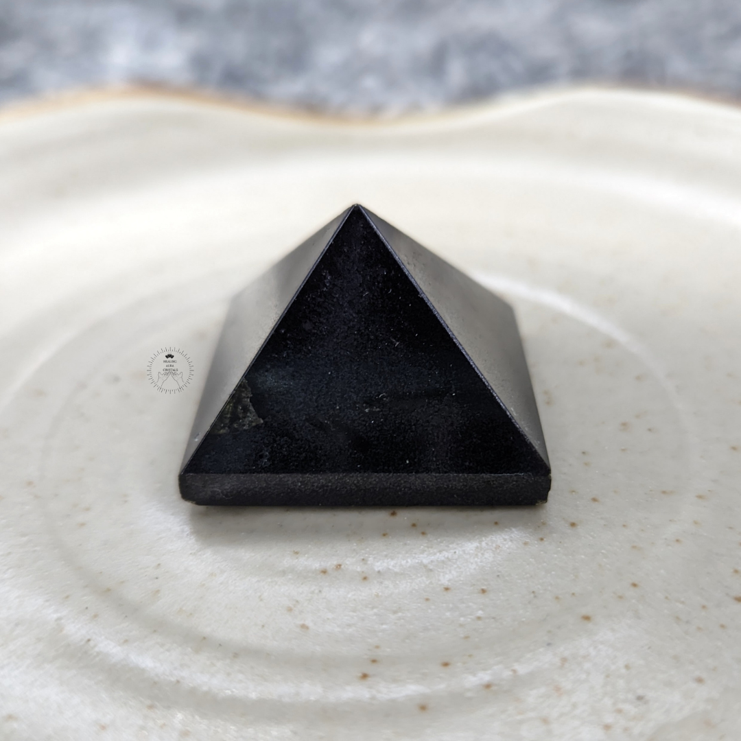 Black Tourmaline Pyramid (Small)