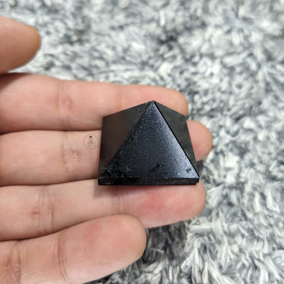 Black Tourmaline Pyramid (Small)