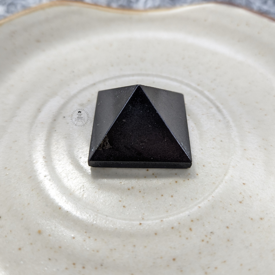 Black Tourmaline Pyramid (Small)