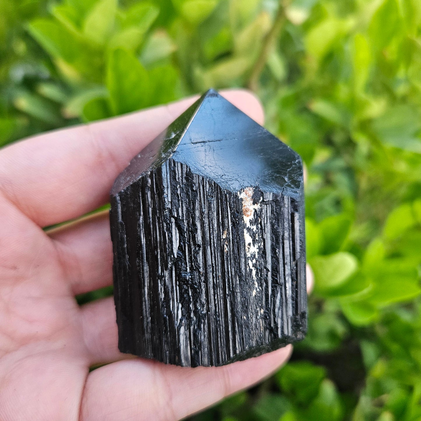 Black Tourmaline Raw Tower 185g