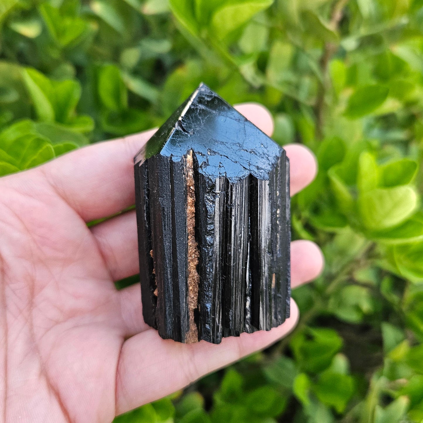 Black Tourmaline Raw Tower 207g