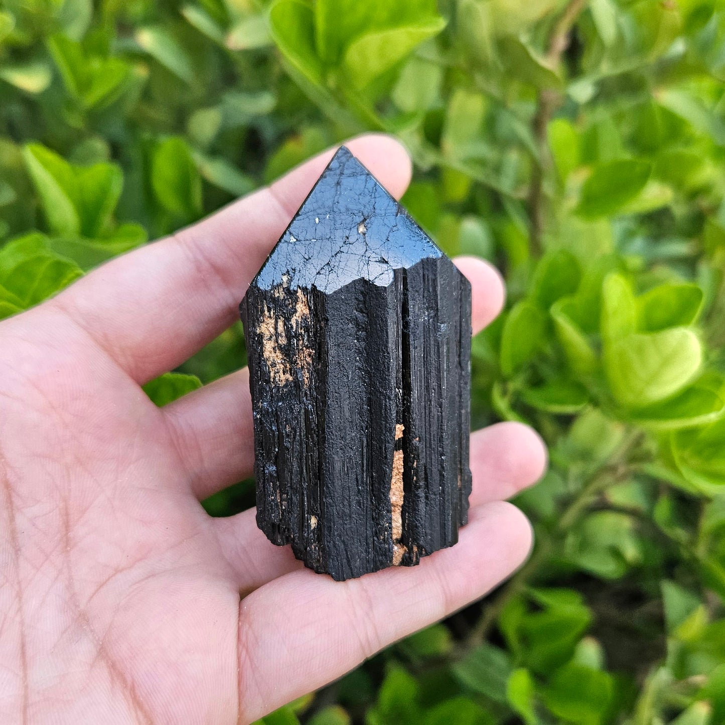 Black Tourmaline Raw Tower 207g