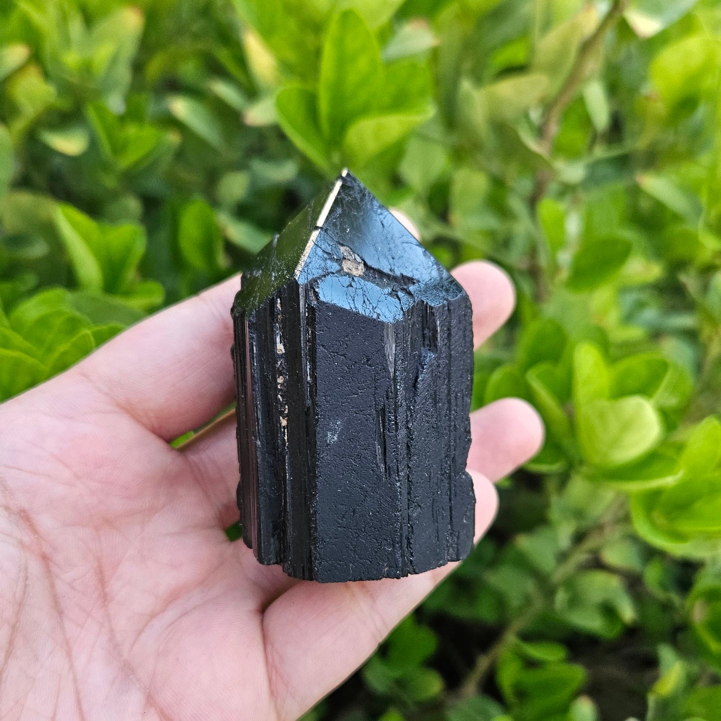 Black Tourmaline Raw Tower 207g