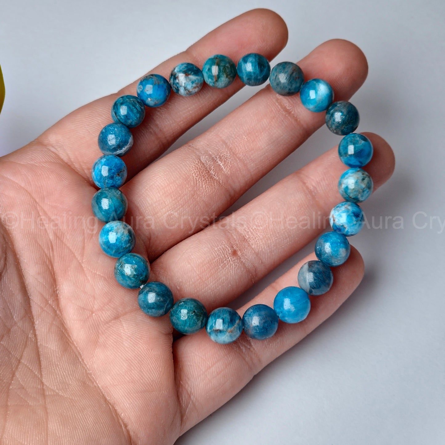 Blue Apatite Bracelet (8mm)