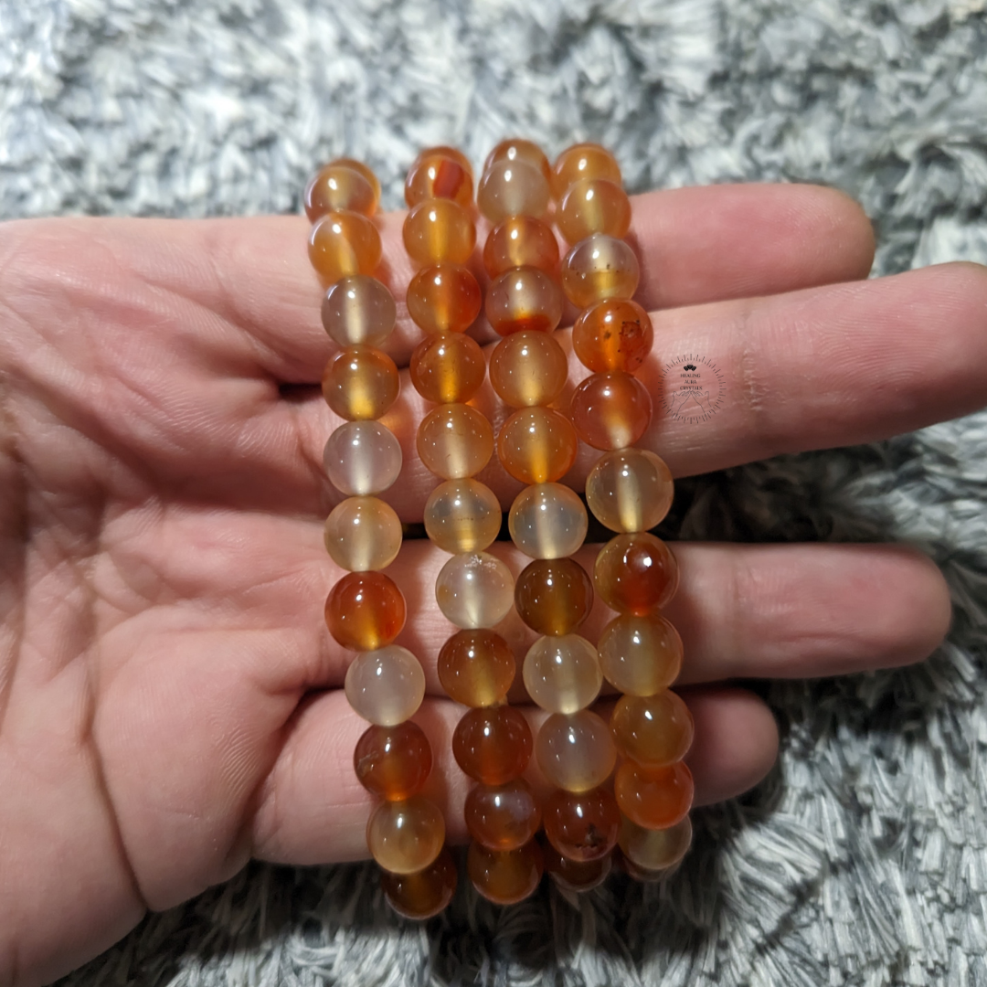 Carnelian Bracelet (8mm)