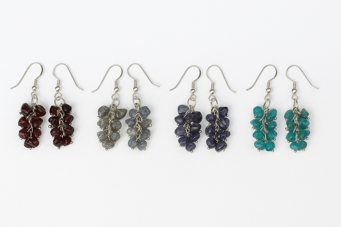 Crystal Chips Earrings