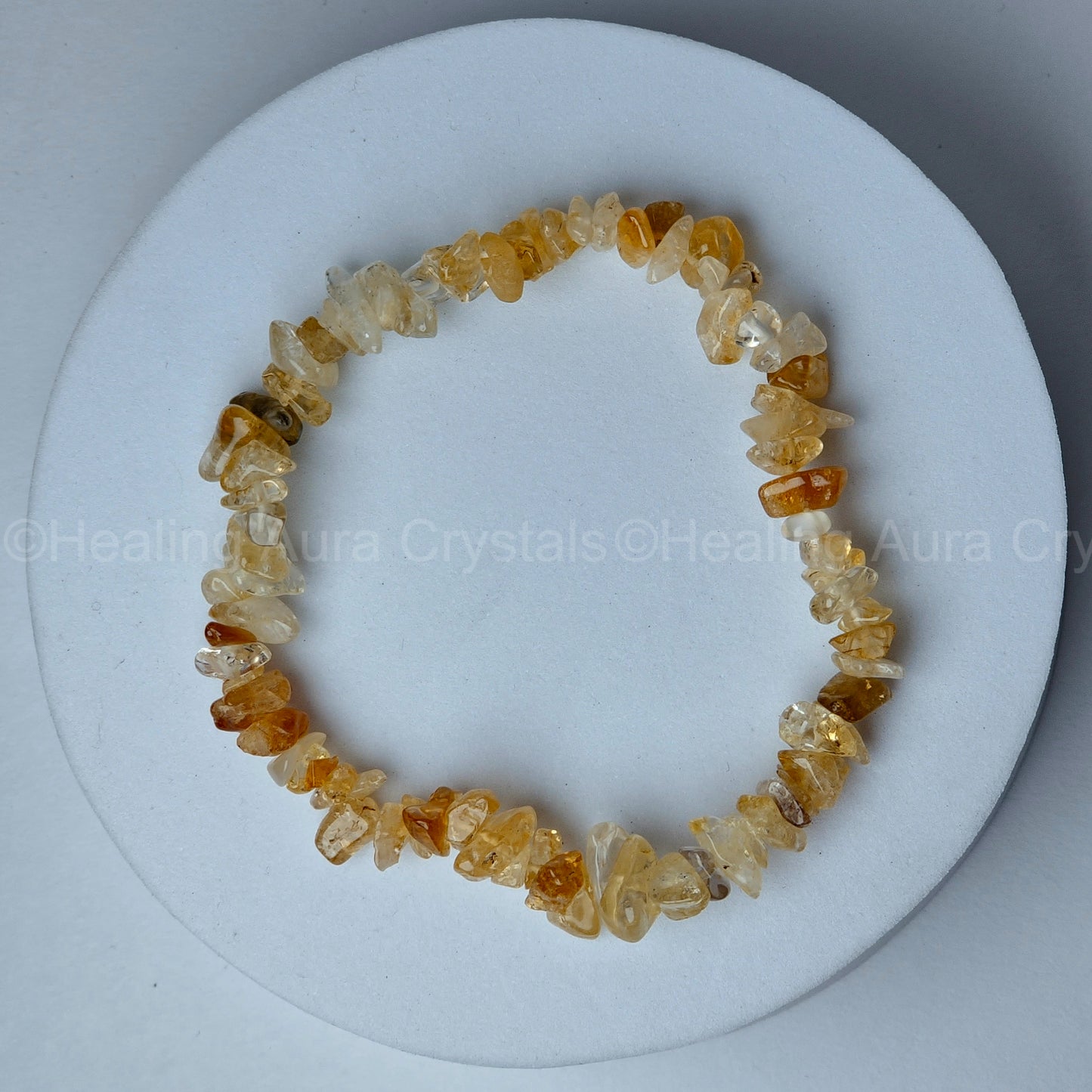 Citrine Chip Bracelet