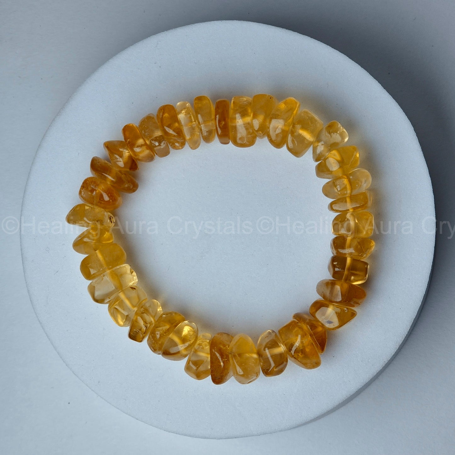 Citrine Chip Bracelet - Premium