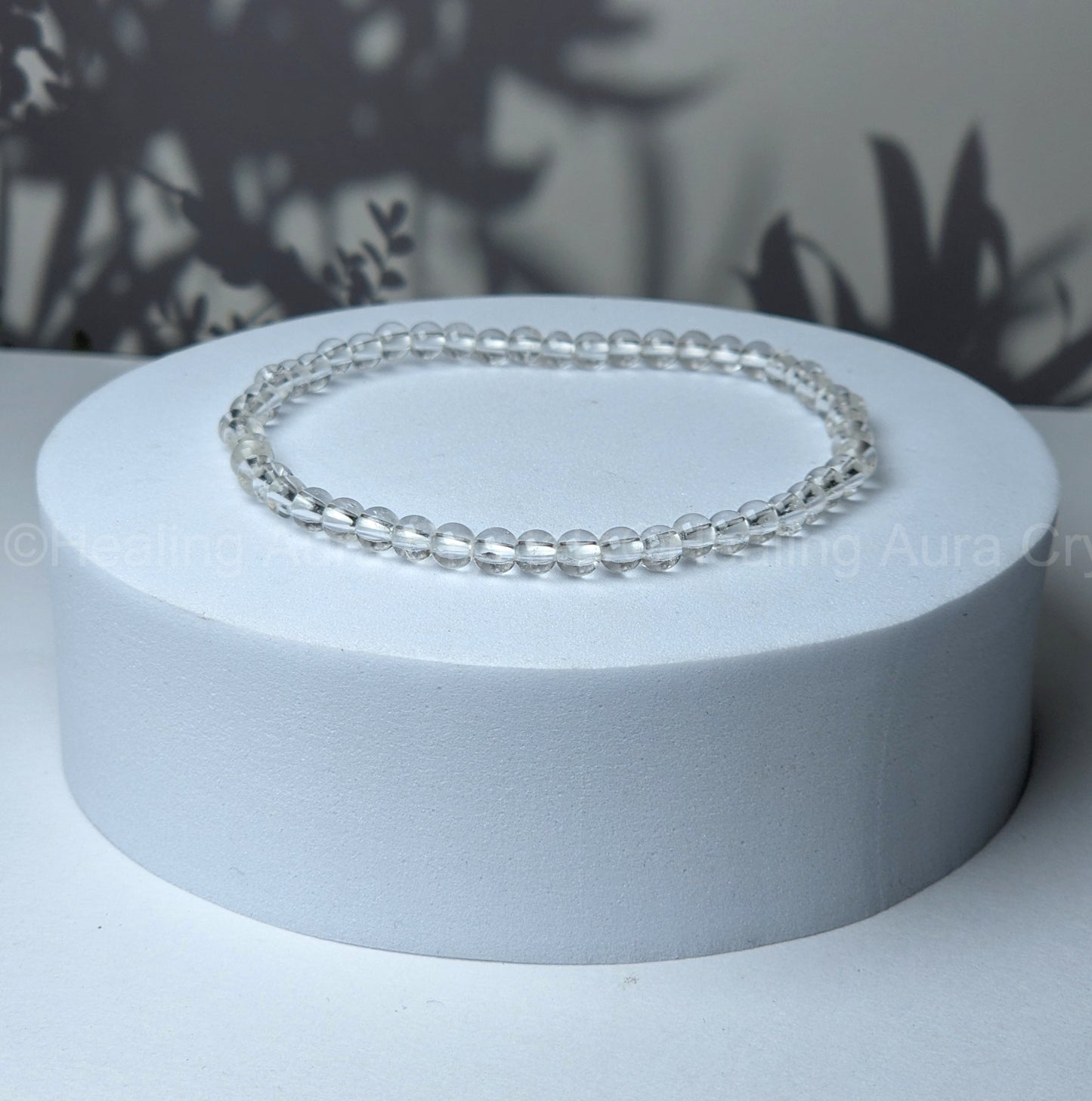 Clear Quartz Bracelet (4mm)