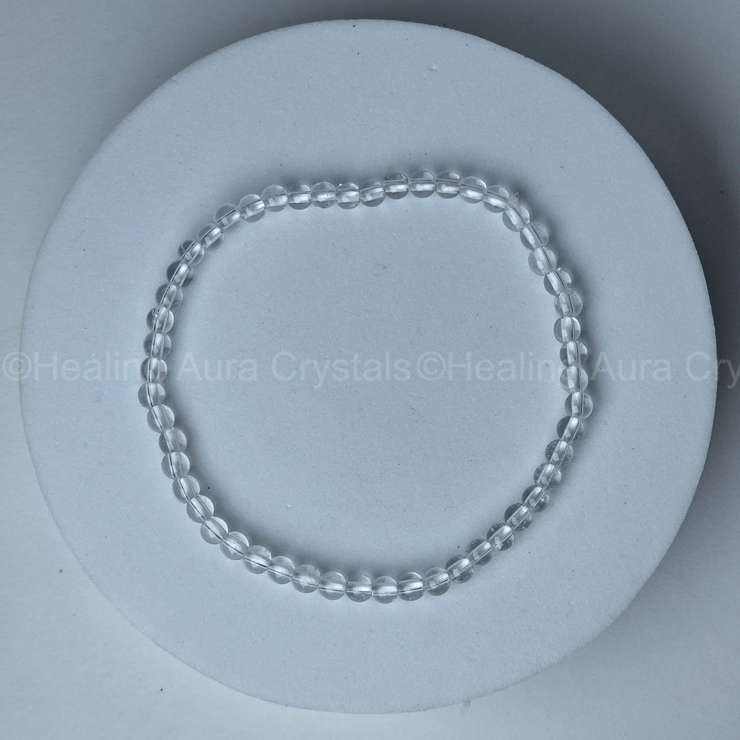Clear Quartz Bracelet (4mm)