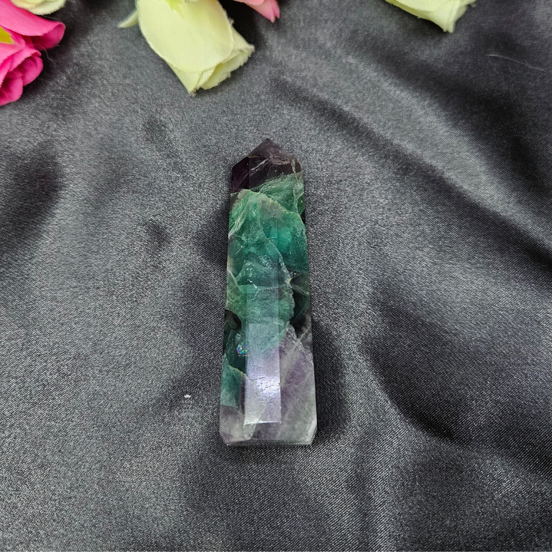Rainbow Fluorite Premium Tower