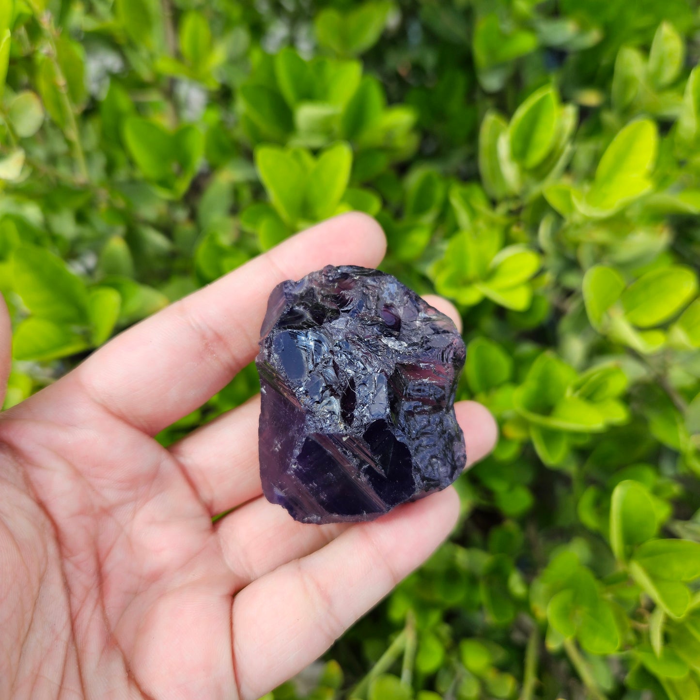 Purple Fluorite Raw- High Grade Gem Quality (102g)