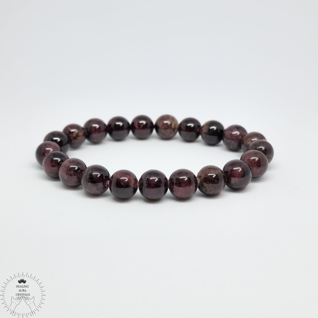 Garnet Bracelet (10mm)