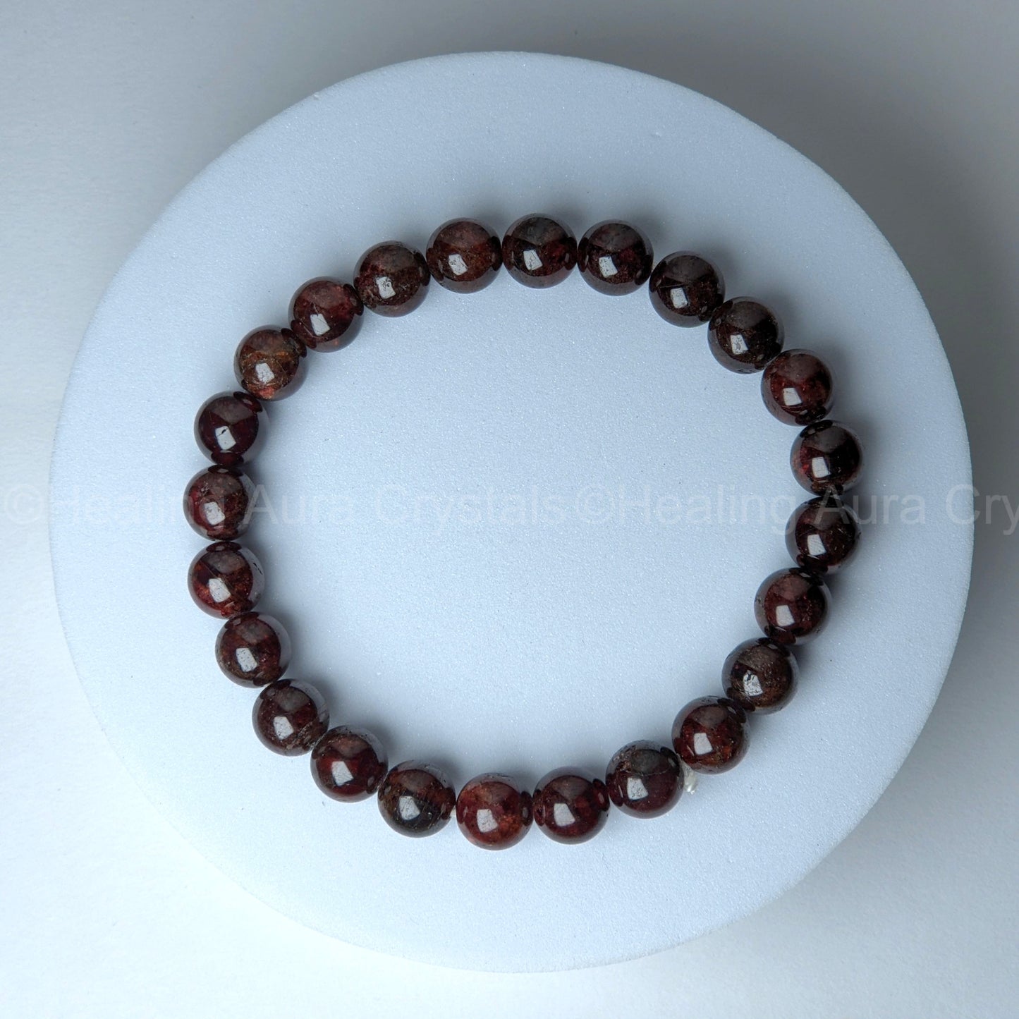 Garnet Bracelet (8mm)