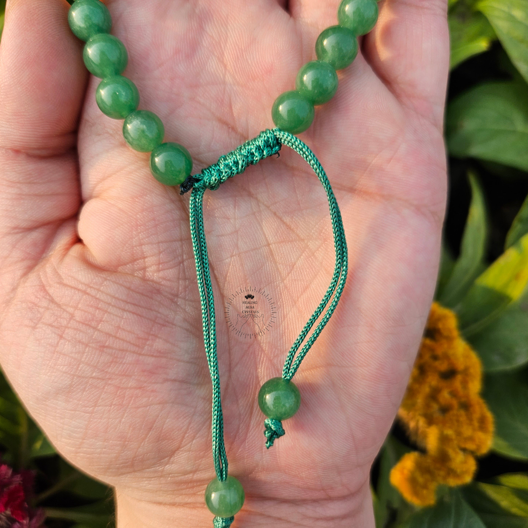 Green Aventurine Adjustable Bracelet