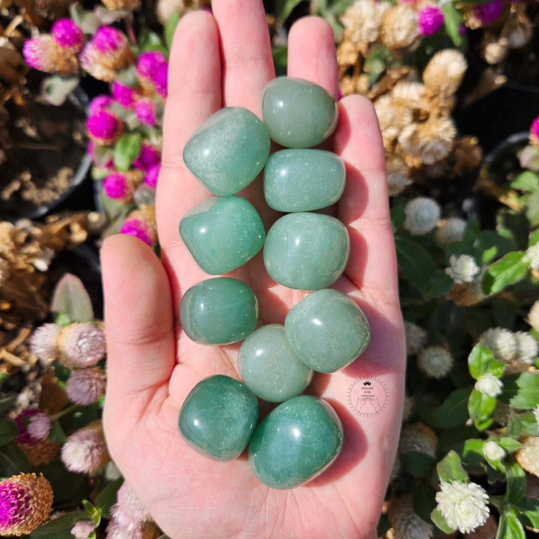 Green discount aventurine stone