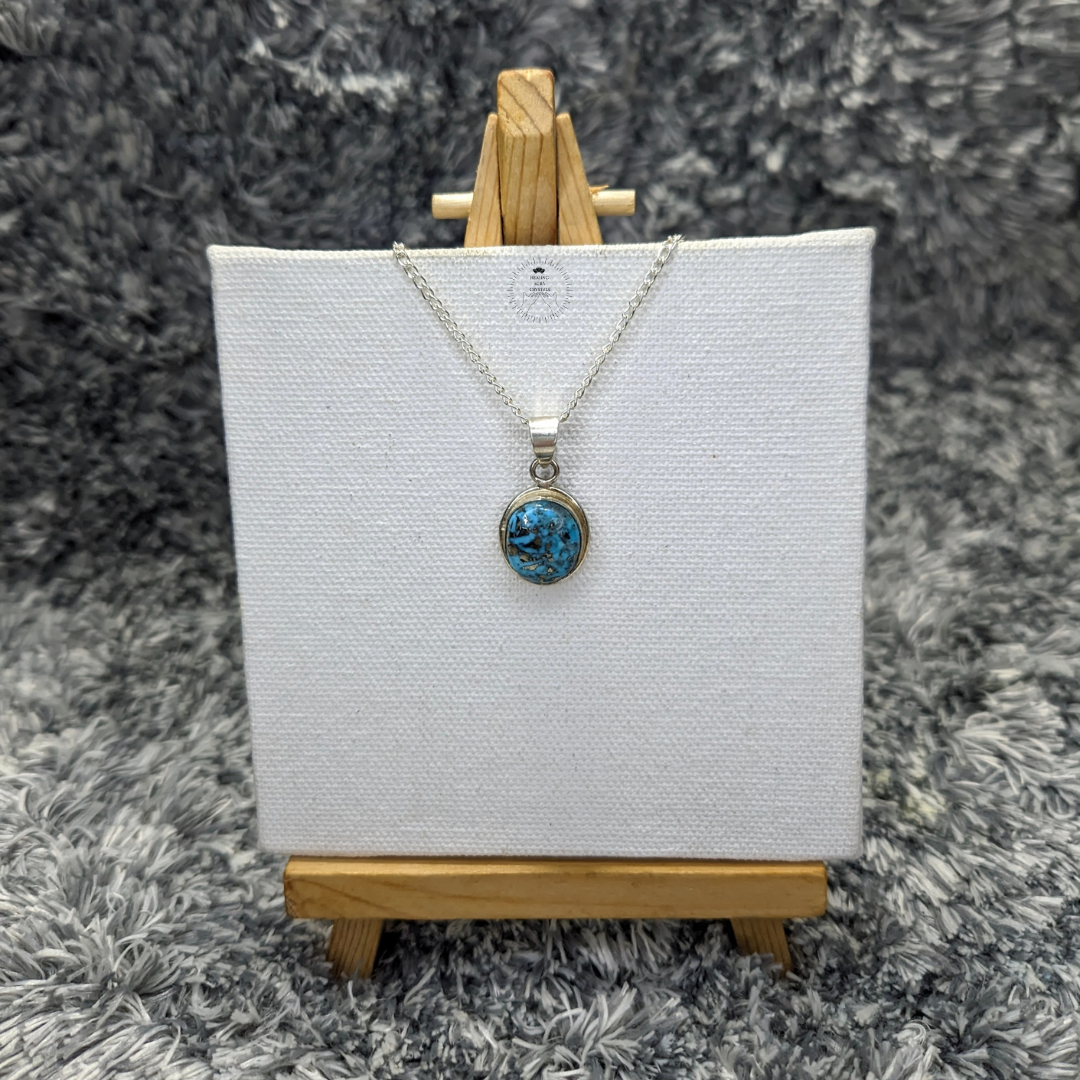 Turquoise/ Irani Firoza Pendant