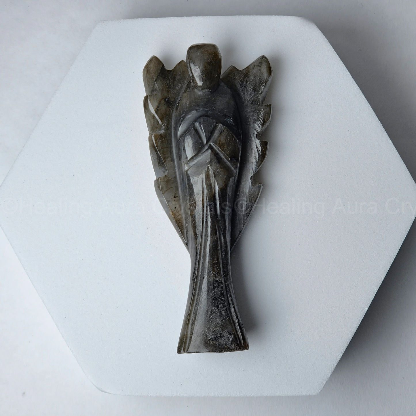 Labradorite Angel with Wings 3 inches