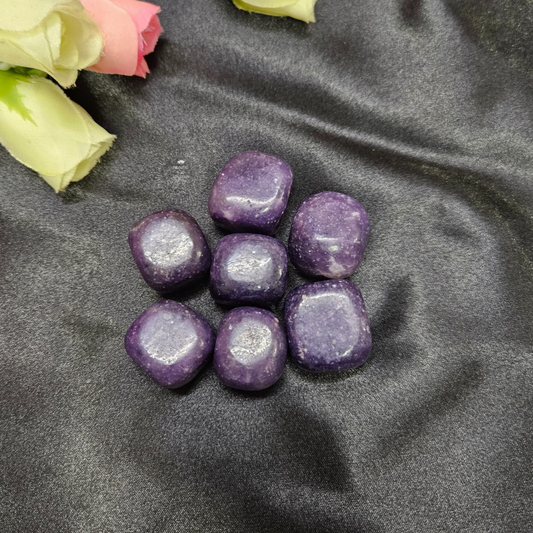 Lepidolite Tumble-- Premium Quality