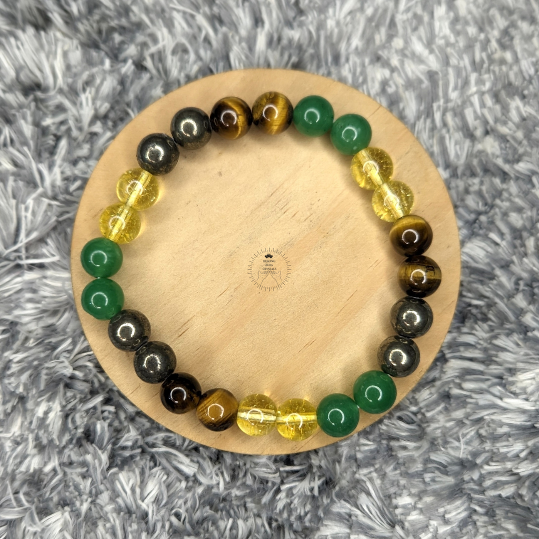 Money Magnet Bracelet (8mm) – Wealth & Abundance
