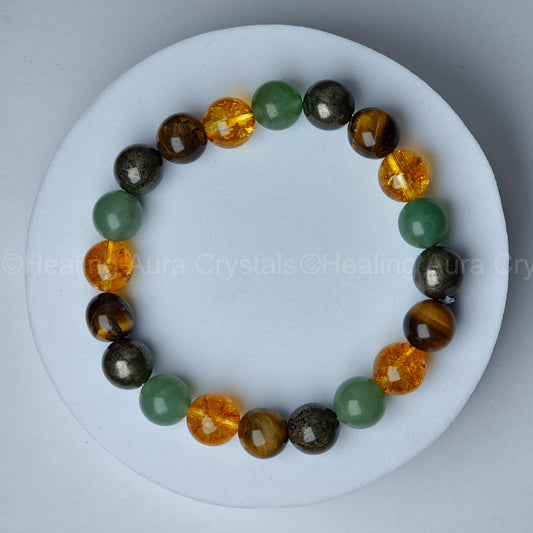 Money Magnet Bracelet (10mm) – Wealth & Abundance