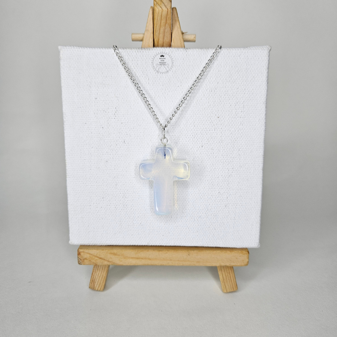 Opalite Cross Pendant
