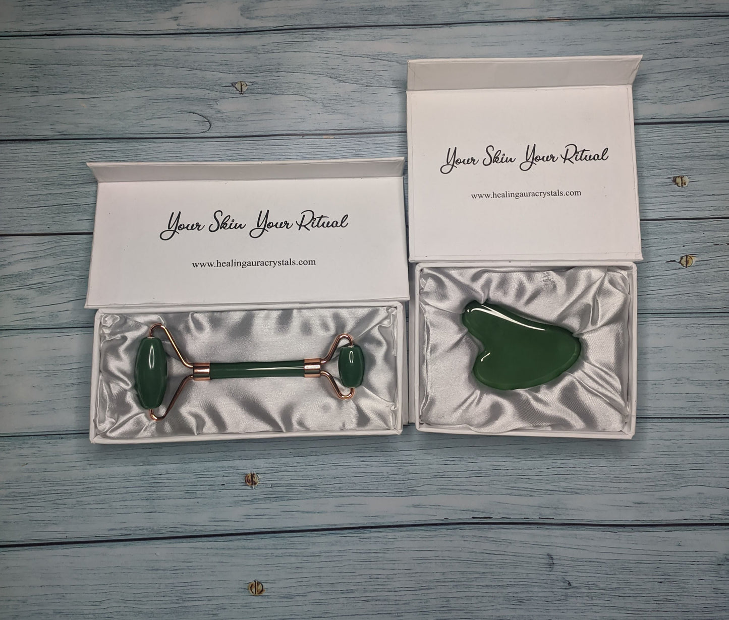 Jade Roller & Gua Sha Set