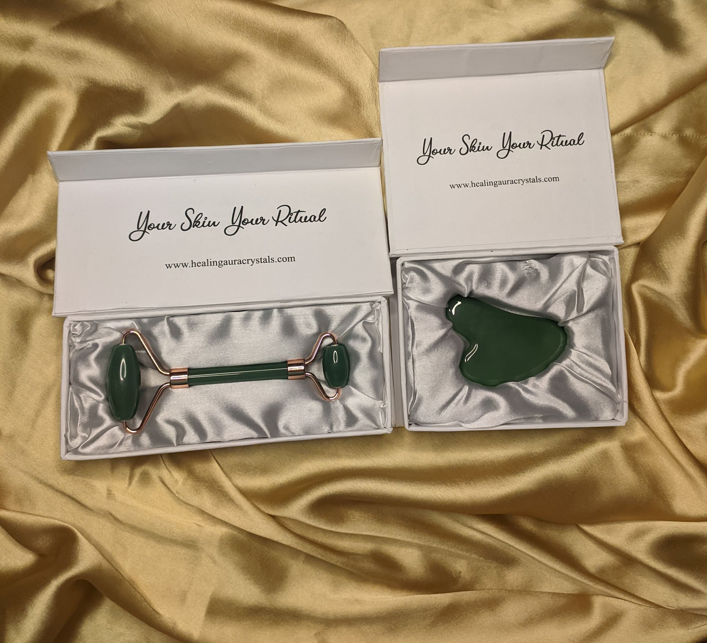 Jade Roller & Gua Sha Set