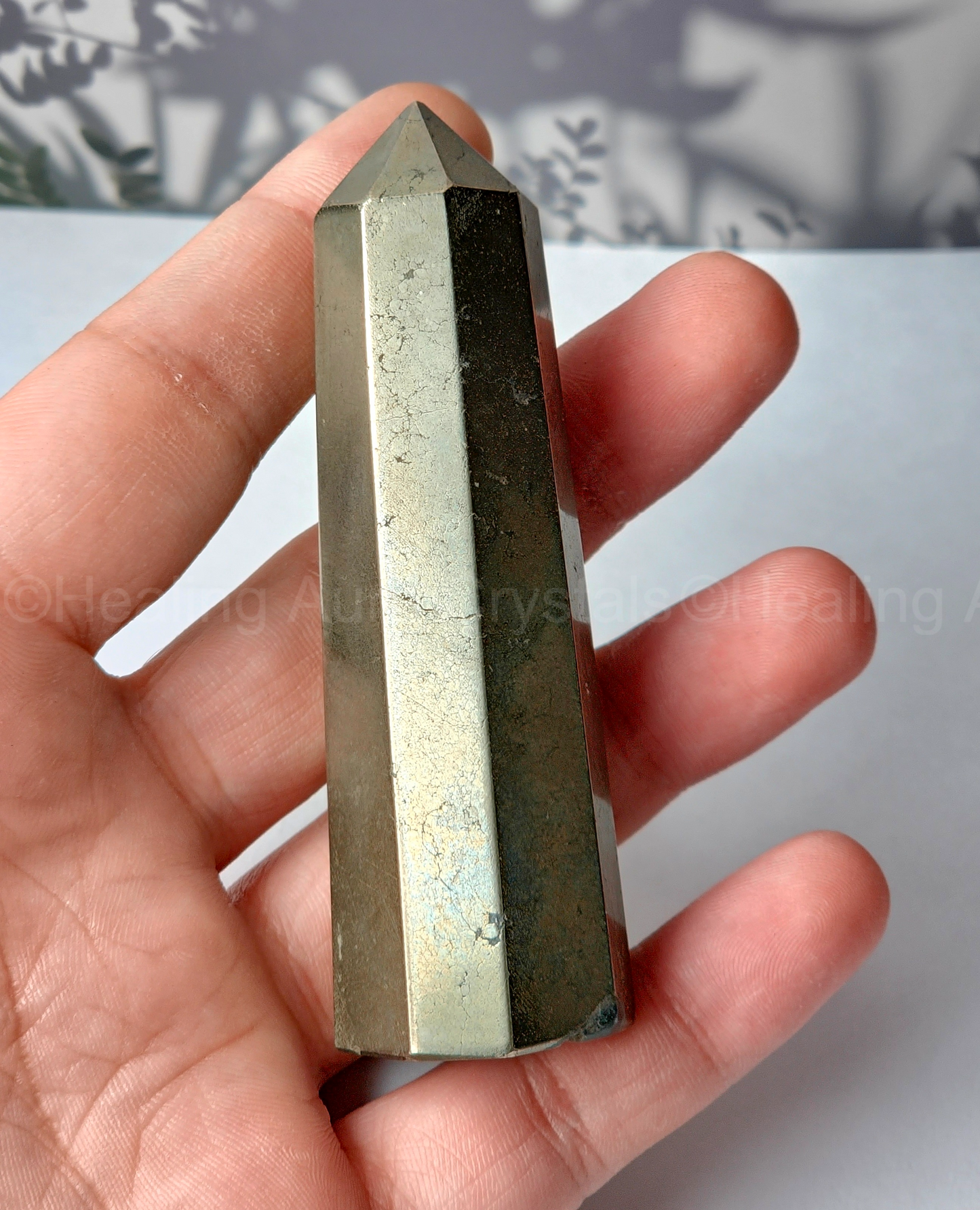 Pyrite Tower 3.25 inches