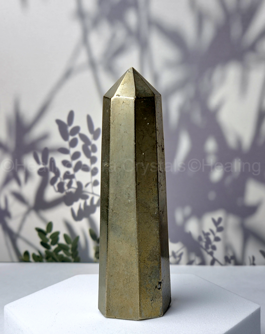 Pyrite Tower 3.25 inches