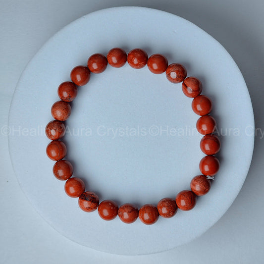 Red Jasper Bracelet (8mm)