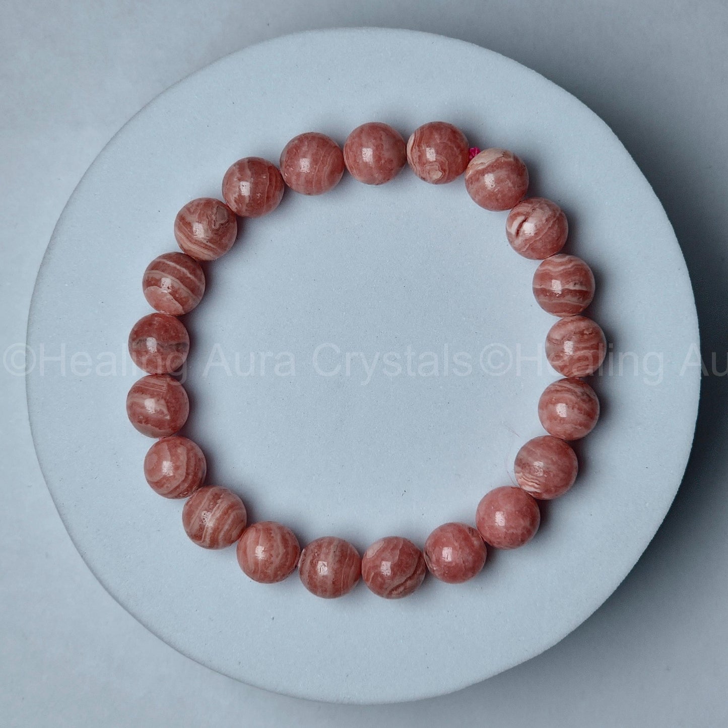 Rhodochrosite Bracelet - Premium Quality (9mm)