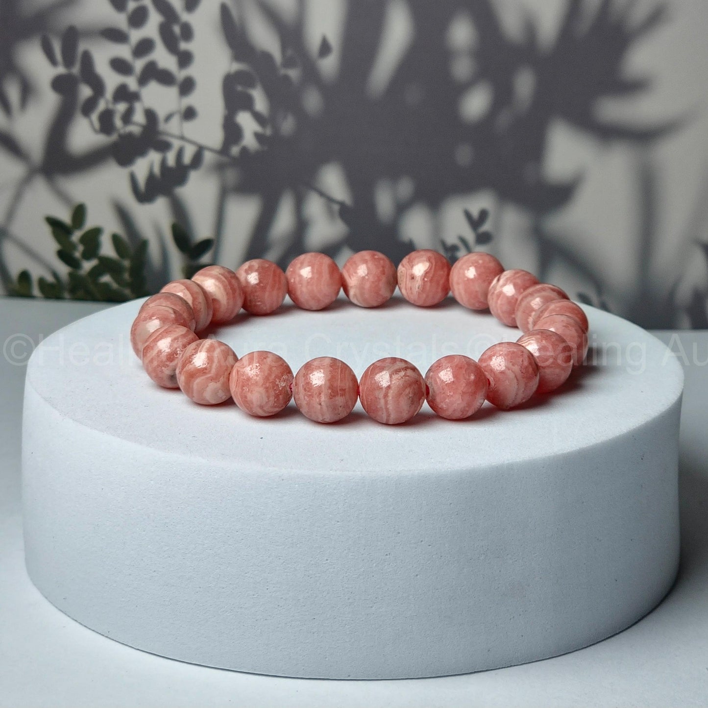Rhodochrosite Bracelet - Premium Quality (9mm)