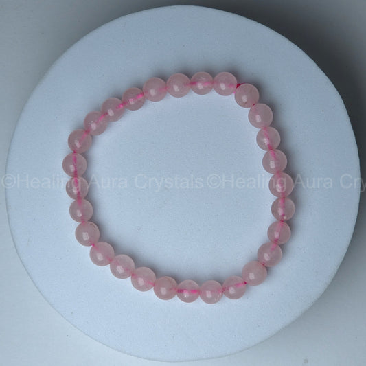 Rose Quartz Bracelet (6mm)